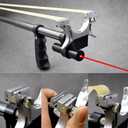 Piaoyu Telescopic Slingshot, with High-Power Rubber Band and 100g Mud Pill, Stainless Steel Outdoor Hunting Catapult Equipment