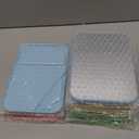 12 Pcs Spa Party Makeup Mirror 7.4 Inch, Desktop Vanity Table Mirror with Stand, Adjustable Folding Travel for Spa Sleepover Birthday Favors Gift Girls Women, 4 Colors