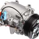 Cciyu Air Conditioning Compressor for Honda Civic 1.7L 2.0L 2002-2005 for Acura RSX 2.0L 2002-2006 Replaces AC Compressor for Car