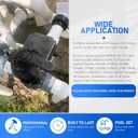Replace Part for 263045 CVA-24T Valve Actuator 180 Degree Rotation, 24 Volt AC Pool and Spa Actuator Compatible with Compool, for Ortega and for Jandy 3-Port valves