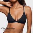 INLYRIC Women's Unlined Triangle Bralette (S)