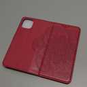 Wallet Case for iPhone 14,[RFID Blocking] 3 Card Holder Stand with Credit Card Slot PU Leather Magnetic Protective Flip Cover for iPhone 14 (Red)