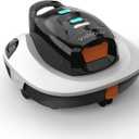 Portable Robotic Pool Cleaner, Easy One-Touch Operation