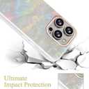 3 x Compatible with iPhone 16 Pro Case for Women Girls, Slim Fit Glitter Cute Phone Case for iPhone 16 Pro with Pearl Phone Charm Lanyard Wrist Strap, Shockproof Hard Protective Case 6.1 Inch Shiny Grey