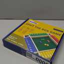 Pedolini Shut The Box Game Wooden - Travel Board Game Small Size 8.6 Inch - Close The Box Dice Game - 8 Dice 10 Numbers