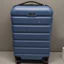 Wrangler Hardside Spinner Luggage, Blue Heaven, Carry-On 20-Inch 