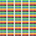 150 Pcs Bulk Fitness Resistance Bands Set for Gym Members Sports Class Students Gift, 5 Pieces Each with Storage & Carry Bag, Professional Grade Elastic Bands for Home Outdoor Workout Yoga Pilates