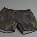 maamgic Mens Boys Short 80s 90s Vintage Swim Trunks with Mesh Lining Quick Dry Swim Suits Board Shorts (XX-Large, Camo)