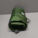 Camping Sleeping Pad, Extra Thick 5 Inch Camping Mat with Pillow Built-in Foot Pump Inflatable Sleeping Pads Compact for Camping Backpacking Hiking Traveling TentGreen