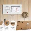 SRADMO Picture Frame New Great Grandparents Gift, Great Grandparents Baby Announcement Gifts, 12x6 Inch Tabletop Photo Frame, Promoted to Great Grandparents Picture Frame