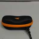 KastKing Raccoon Polarized Sport Sunglasses for Men and Women, Wide Temple Wrap, Ideal for Driving Fishing Cycling Running (J.gloss Black-copper Frame, Copper-orange Mirror)