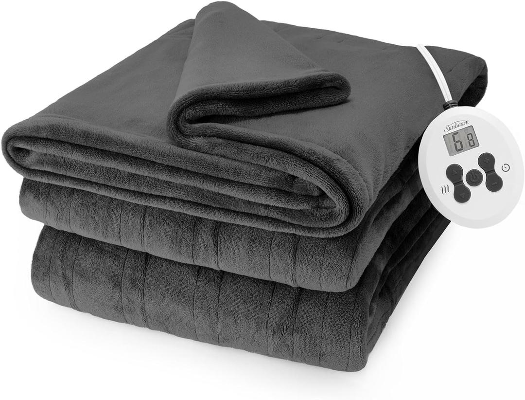 Sunbeam Royal Posh Night Fog Heated Blanket - (Full (84" x 72"))