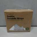 3-Pack Organic Baby Swaddle Sleep Sacks - Swaddles for Newborns, Infant 0-3 Months, Baby Girls, Boys, Soft & Snug Newborn Sleep Sack, Nursery Swaddling Blankets (Nordic, XS)