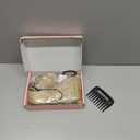 REECHO 20" Straight Long 4 PCS Set Thick Clip in on Hair Extensions Light Blonde