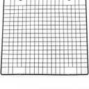 1PC Metal Cooling Rack Square Wire Baking Rack Cake Cooling Black Wire Roasting Rack for Cooking Baking Grilling Biscuit Pizza Bread Cake