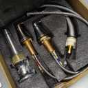 Bathroom Sink Faucet, Faucet for Bathroom Sink, Widespread Brushed Nickel Bathroom Faucet 3 Hole with Stainless Steel Pop Up Drain and cUPC Lead-Free Hose - (Brushed Nickel) (8 Inch 1 Pack)