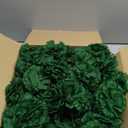 50 Pack Artificial Silk Carnation Picks ，Artificial Flowers Carnation Heads with Stems for DIY Flower Wall Wedding Bouquets Centerpieces Arrangements Decorations (Army Green)