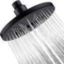 Rainfall Shower Head Fixed Showerhead, 6.3 Inch Rain Showerhead, 2-Setting with Adjustable Angles, Awesome Shower Experience, Tool Free Installation, Oil Rubbed Bronze