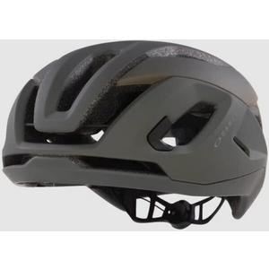Oakley Aro5 Race Bike Helmet (Large, Dark Gray/Lght Crry)