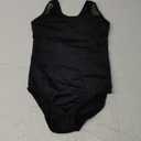 Girls Turtleneck Dance Leotard for Ballet, Lace Neckline, Full Front Lining, Hollow Back 12 Y