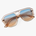 livho Trendy Polarized Square Aviator Sunglasses Women Men Square Eyewear Frame, Retro Sun Glasses for Women Men 2025 Shades