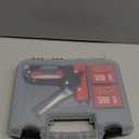 Heavy Duty Staple Gun for Wood Carpentry, DIY Crafts, or Furniture Upholstery Stapler with Staples - 3-Way Heavy Duty Stapler Gun with Carrying Case and 3 Types of Staples Included by Stalwart (Red)