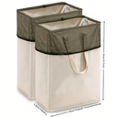 Collapsible Laundry Basket Tall Laundry Hamper Bag for Daily Use Storage Supply