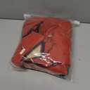 Warm Double Layers Dog Vest - 4 Legs Covered Windproof Waterproof Reflective Coat for Outdoor Skating - Costume for Corgis Dachshund - Orange, Size: D-L (Dachshund/Corgi Back 17")