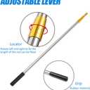 Fishing Landing Net with Aluminum Telescoping Pole 75" Long Handle,Rubber Coated Nylon Mesh,for Steelhead,Salmon,Fly,Kayak,Catfish,Bass,Trout,Shrimp,Crab,for Easy Catch & Release,Extend to 75 Inch