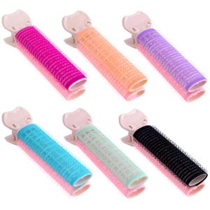 OIIKI Volumizing Hair Clips Set - Set of 12 Multicolor Fluffy Root Lifting Hair Volumizers for Instant Volume and Lift at the Roots for Women and Girls (6 double colors)