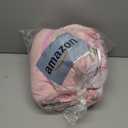 Primlect Lightweight Toddler Nap Mat, Portable Rolled Design Perfect for Daycare Travel, 51x31 All-in-One Sleeping Bag with Removable Pillow and Fleece Blanket for Boys Girls, Machine Washable (Pink Bow)