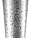 Baseball Bat Steel Crack Pattern with Carry Bag