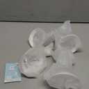 PumpMom-us 19mm and 21mm Oval Flanges Breast Shield Compatible with Spectra S2 S1 9 Plus Pump Parts, Replacement Duckbill Valves for Spectra Flange Accessories (19mm + 21mm)