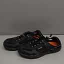 Mens Amphibious Water Shoes - Summer Hiking Athletic Water Sandals Closed Toe Aqua Sneakers (10.5, Black-1)