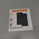 DuckSky for iPhone X/XS Genuine Leather Wallet case RFID Blocking4 Credit Card HolderReal Leather Flip Folio Book Phone case Protective Cover Women Men for Apple XS case Light Brown