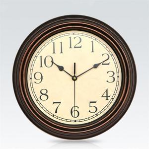 Chaney Wall Clock Tapie Reloj 17in