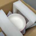 Elk and Friends Kids Porcelain Bowls with Silicone Suction Sleeves | Suitable for Babies/Toddlers | Microwave & Dishwasher Safe | Stay Put Dinnerware | Snack Dishes | 4 Pack (Lilac/Misty Blue/Sage/Blush)