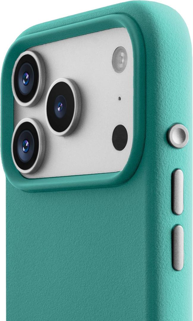 TineeOwl Case for iPhone 17 Pro Max MagSafe Compatible, Aluminum Buttons, Camera Control & Rounded Action Button, Slim Textured TPU, Minimalist DuneX Series