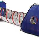 UTEX 3pc Space Astronaut Pop Up Play Tents with Tunnels for Kids, Boys, Girls, Babies and Toddlers, Indoor/Outdoor Playhouse CStem Inspired Design W/Solar System & Planet, Dinosaur Anti Stress169