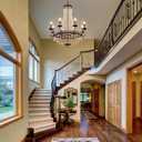 TOCHIC French Empire Crystal Chandelier, Rustic Chandelier Ceiling Light for Foyer Entryway High Ceiling, Vintage Antique Bronze Chandelier Light Fixture for Dining Living Room 36.4" W x 40.5" H