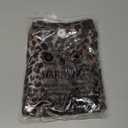 Women's Y2k Floral Print Mesh Midi Skirt Elastic High Waisted Bodycon Boho Mermaid Summer Long Skirts for Women, Leopard (Medium