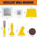 Drywall Repair Kit Drywall Hole Repair Patch Kits Wall Spackle Repair Paste with 8.5OZ White Wall Repair Putty with Scraper, Wall Surface Hole Fill Quick and Easy Solution (1Pack)