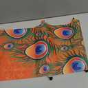 Diwali Porch Banner Deepavali Festival of Lights Peacock Indian Holiday Party Decor Front Door Wall Hanging Banner Decoration