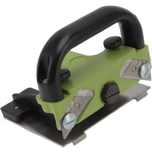 PVC Floor Cutter, Aluminum Alloy PVC Plastic Manual Floor Skiving Construction Tool Pull Hand Flooring Trimming Tool Welding Plastic Welding Kit