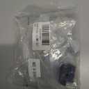 Southern Hills Black Cabinet Knobs - Pack of 5 - Kitchen and Bathroom Black Matte Hardware for Dressers, Desks, Furniture and Cupboards Drawers and Doors SHKM001-BLK-5