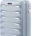20 inch carry on luggage 22x14x9 Airline Approved, Grey