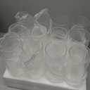 TBWIND 12Pcs Glass Cylinder Vases 12 Inch Tall Clear Flower Vases for Centerpieces Wedding Decoration, Hurricane Floating Candle Holder for Party Table Home Decor
