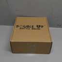 Double Baby Bottle Cleaning Brush Set with Suction Base - Cleans Two Bottles at Once - Includes Nipple Cleaner Brush - High Density Bristles, Dishwasher Safe - Baby Gift & Newborn Essential