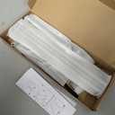 16Inch Over The Door Towel Rack, VOTZAAQ Stainless Steel Over Door Towel Holder, Door Towel Hanger with 3 Tier Towel Bars, Over Door Towel Storage for Bathroom, Brushed Nickel