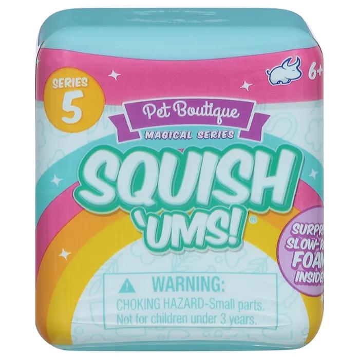 Bullsitoy Toy, Squish 'Ums!, Series 5, Pet Boutique Magical Series, 6+, Pack of 4